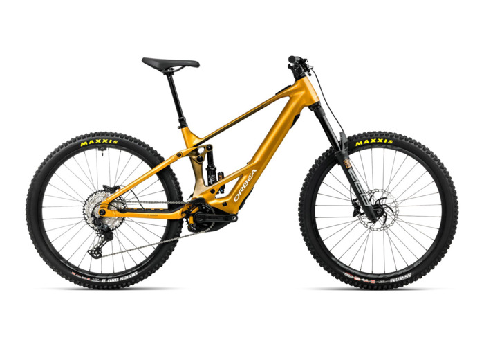 VTT tout suspendu électrique WILD/M H20 Jaune Bourdon/Vert Olive