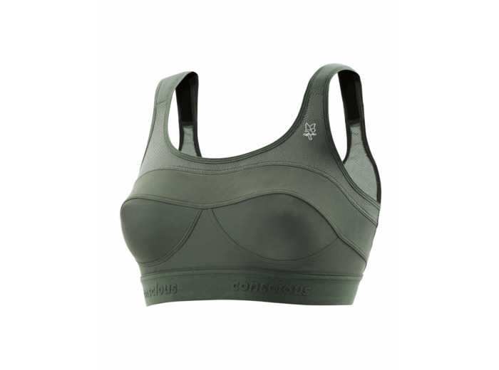 BRASSIERE TOP STRAP CONSCIOUS Vert