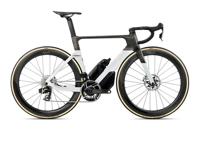 Vélo de route ORCA AERO M11ELTD Or Blanc/Carbone