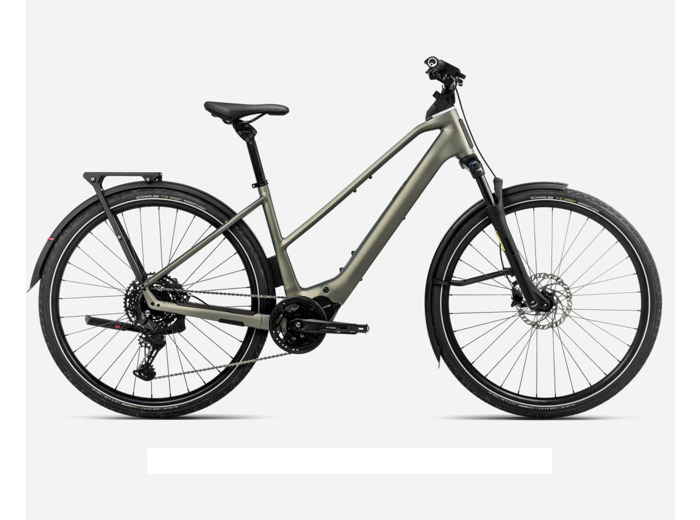 Vélo urbain/trekking électrique KEMEN TOUR 20 MID Vert