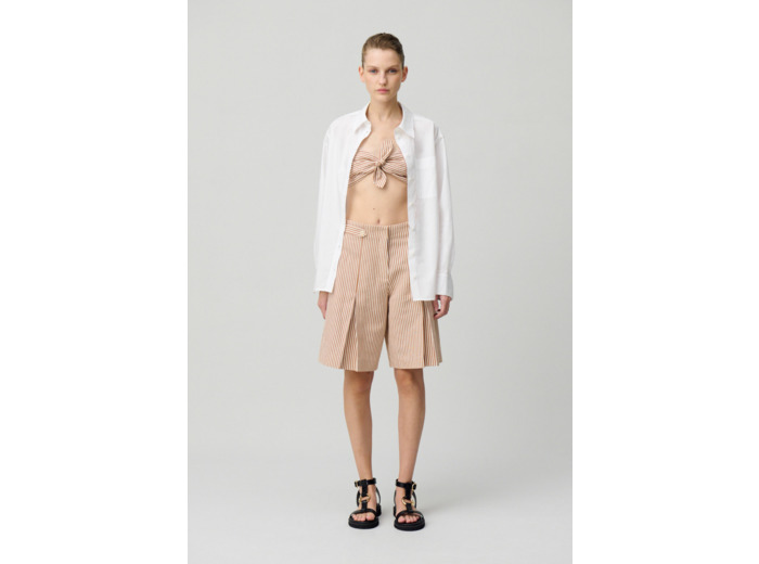 Top bandeau rayé