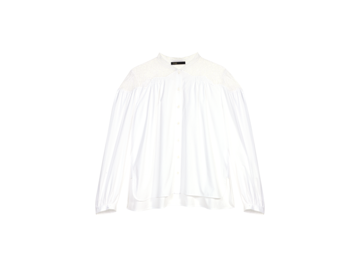 Chemise avec dentelle