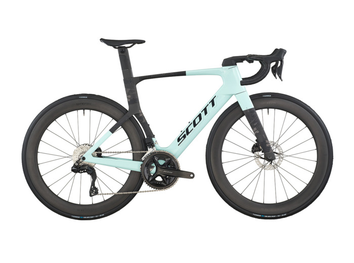Vélo de route FOIL RC 20 Bleu Glace/Noir Carbone