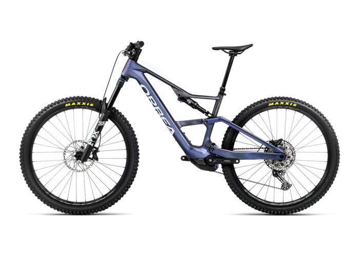 VTT tout suspendu électrique RISE LT M20 630W Tanzanite/Carbone