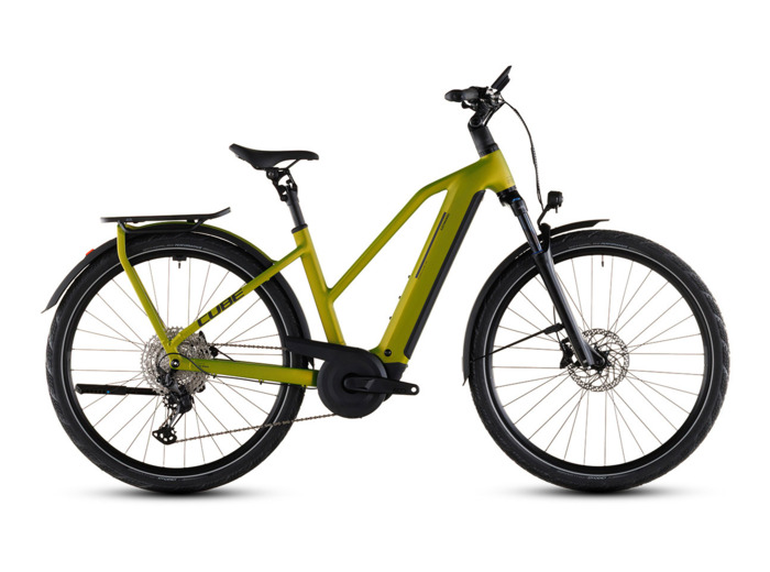 Vélo trekking électrique KATHMANDU HYBRID PRO 800 Lézard/Noir