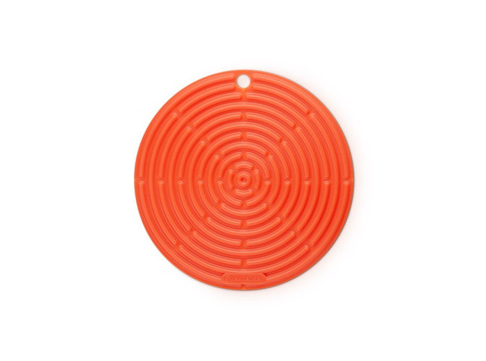 Dessous de plat rond 20cm en silicone volcanique