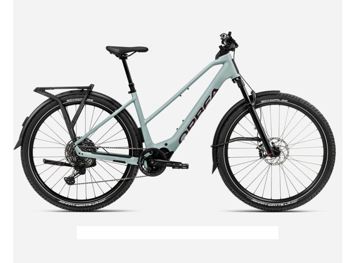 VTC électrique KEMEN ADV 10 MID Bleu Pierre/Bordeaux