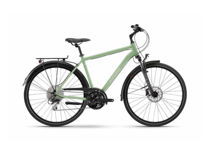 Vélo urbain/trekking DOMINGO X24 HIGH Vert Prairie