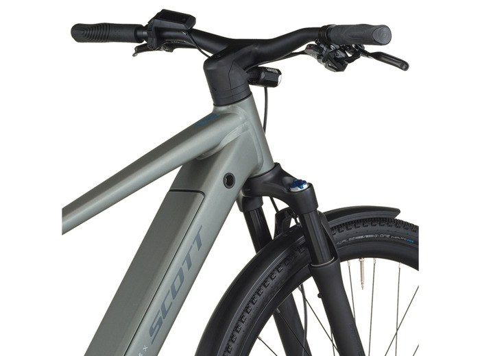 Vélo urbain électrique PASSAGE 20 Vert Highland