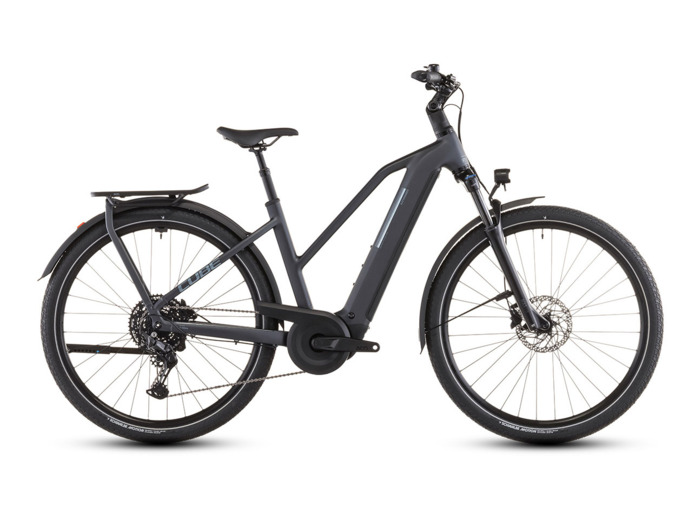 Vélo trekking électrique KATHMANDU HYBRID ONE 800 Gris Métallique/Gris