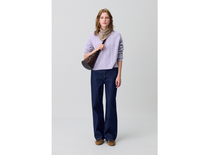 Pull jacquard large