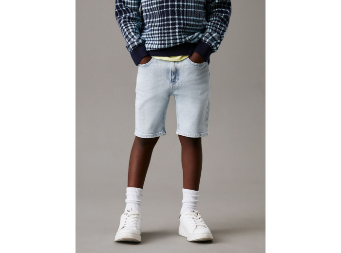 SHORTS EN DENIM À COUPE RÉGULIÈRE