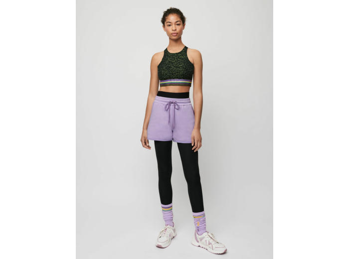 Short de sport en molleton