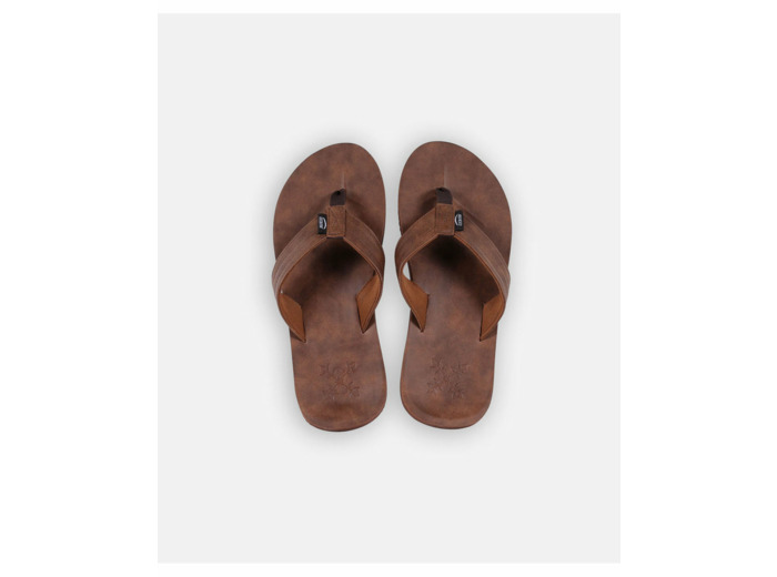 Tongs Homme Marron
