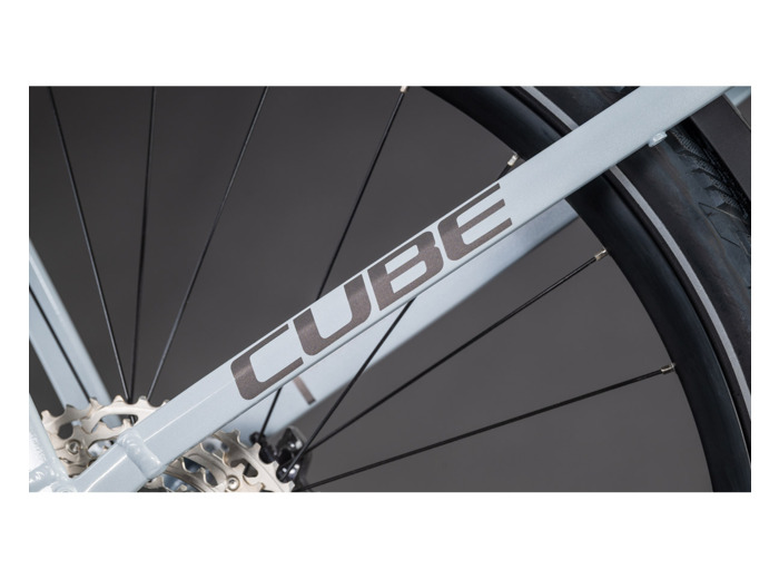 Vélo trekking électrique KATHMANDU HYBRID SLX 800 Gris/Gris