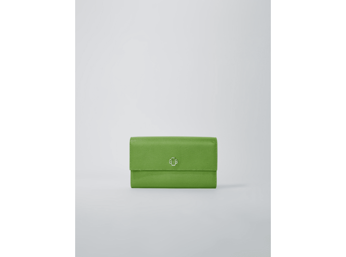 Pochette cuir grainé