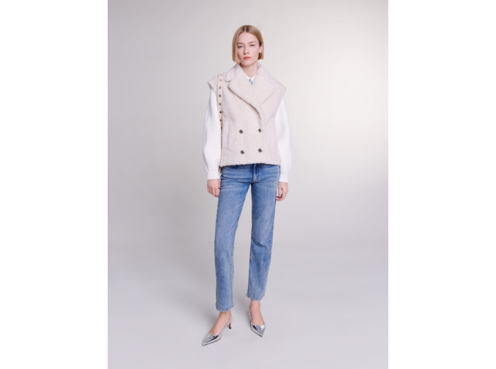 Blouson bi-matière