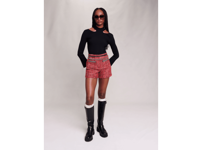 Short en tweed