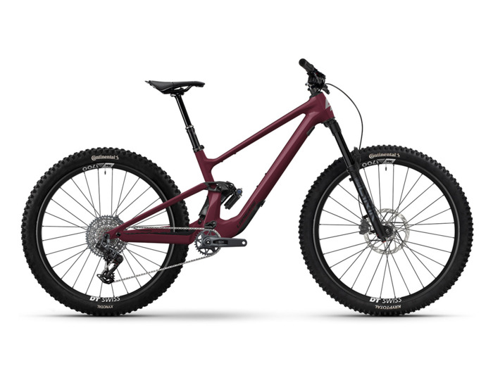 VTT tout suspendu ZESTY CF 8.9 Bordeaux