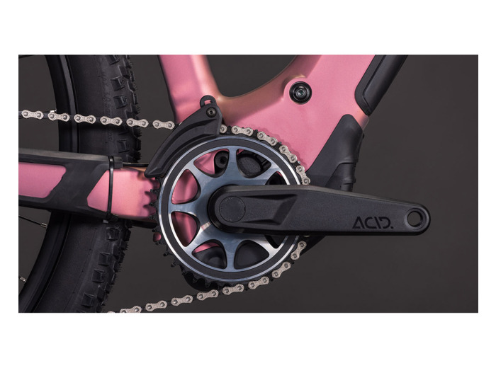 VTT semi rigide électrique REACTION HYBRID SLX 800 Rose/Art