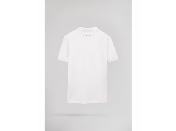 Polo Enfant P-LARY MC JR Blanc