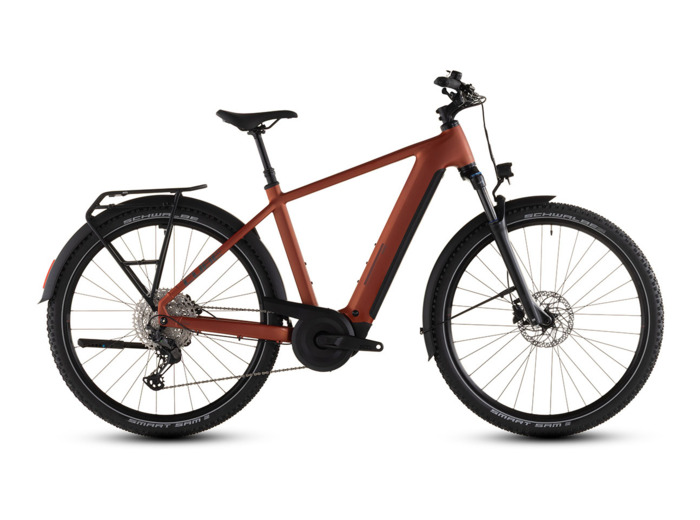 VTC électrique NURIDE HYBRID PRO 800 Rouge Chili/Noir