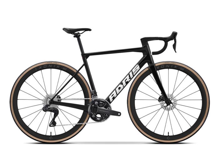 Vélo de route LE ROULEUR SHIMANO ULTEGRA DI2 Noir