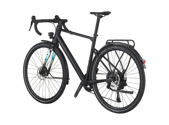 Vélo de gravel GRANDURANCE RD 30 Noir Mat