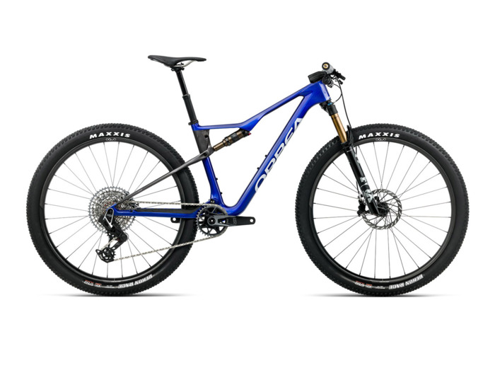 VTT tout suspendu OIZ M-TEAM AXS Bleu Cobalt/Carbone
