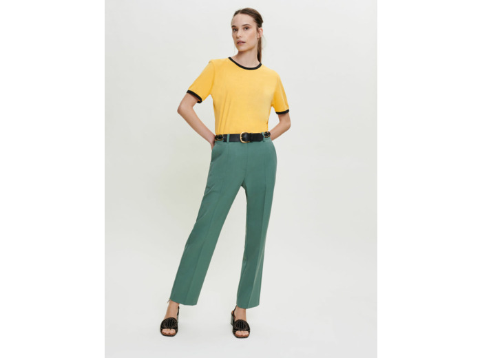 Pantalon de tailleur droit