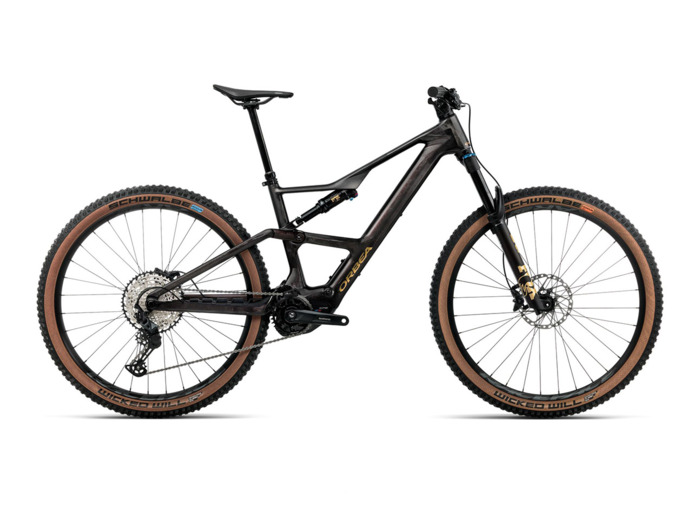 VTT tout suspendu électrique RISE SL M20 420W Bronze Cosmique/Sable