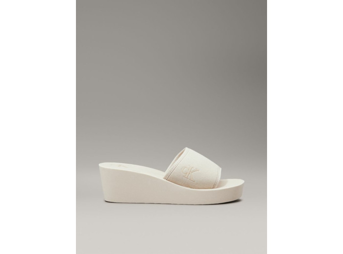 SLIDES WEDGE DE PLAGE EN CANVAS