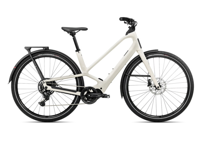 Vélo urbain électrique DIEM 30 Blanc Ivoire