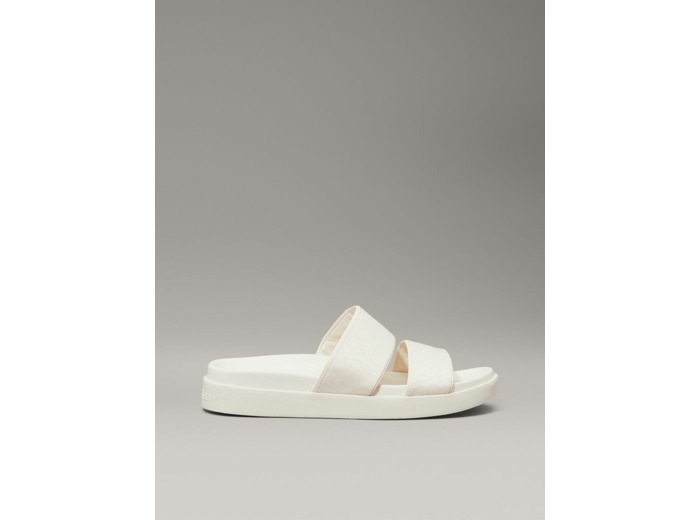 SLIDES EN JACQUARD PLAT
