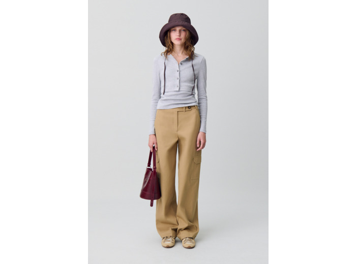 Set t-shirt cardigan coton