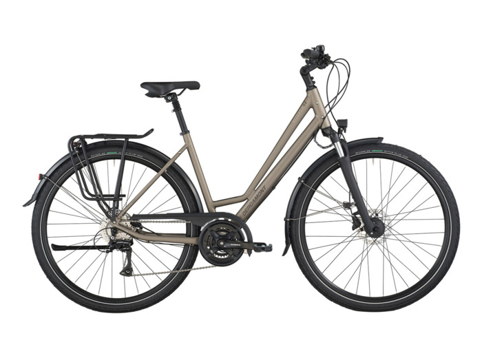 Vélo urbain/trekking VITESS 50 AMSTERDAM Argent Chaud