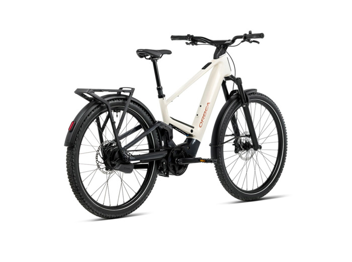 VTC électrique MUGA 10 Blanc Ivoire/Noir
