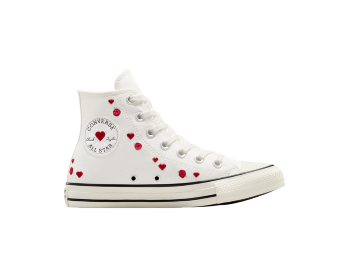 Chuck Taylor All Star Hi Vintage White/Red/Egret