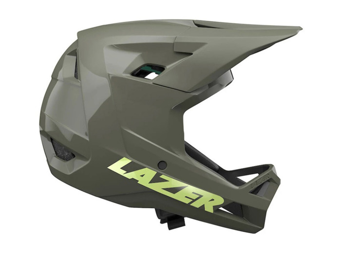 Casque VTT intégral Unisexe CHASE KINETICORE Vert Mousse