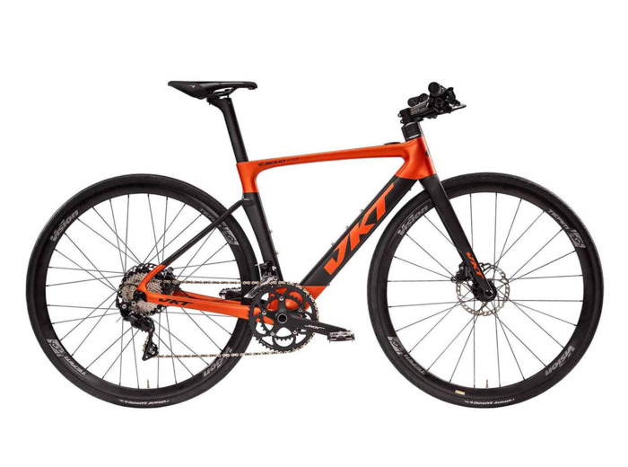 Vélo de route électrique E-SCUD SPORT 2.0 TIAGRA 2X10V 250WH Orange