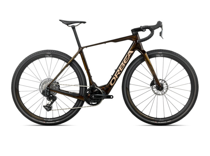 Vélo de gravel électrique DENNA M31E Caramel/Or