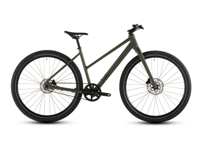 Vélo urbain EDITOR ONE Vert/Noir