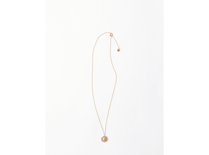 Collier "Mon Chat" en plaqué or