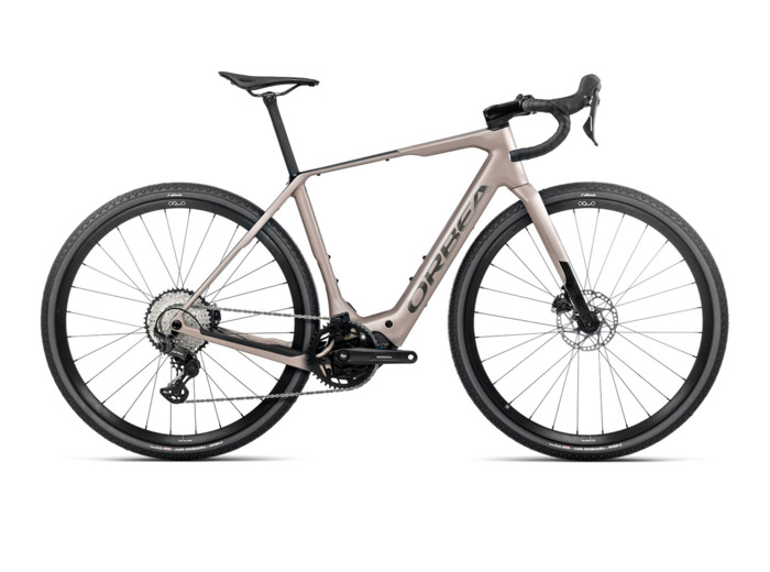 Vélo de gravel électrique DENNA M30 Nickel/Carbone