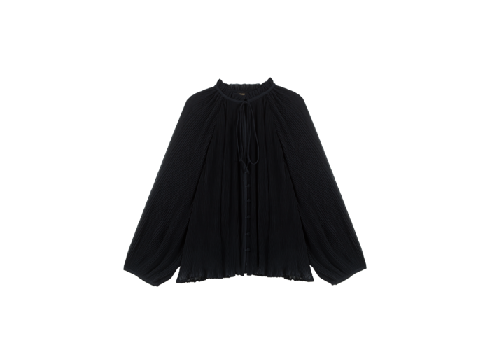 Chemise plissée