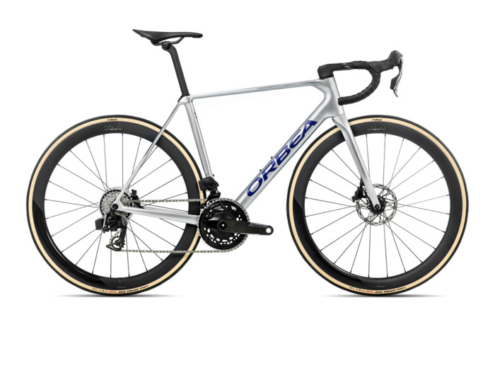 Vélo de route ORCA M21ELTD PWR Argent/Gris Titane