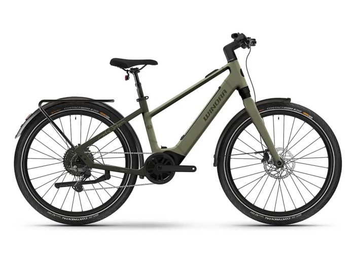 Vélo urbain électrique IRIDE PURE X10 HIGH Vert