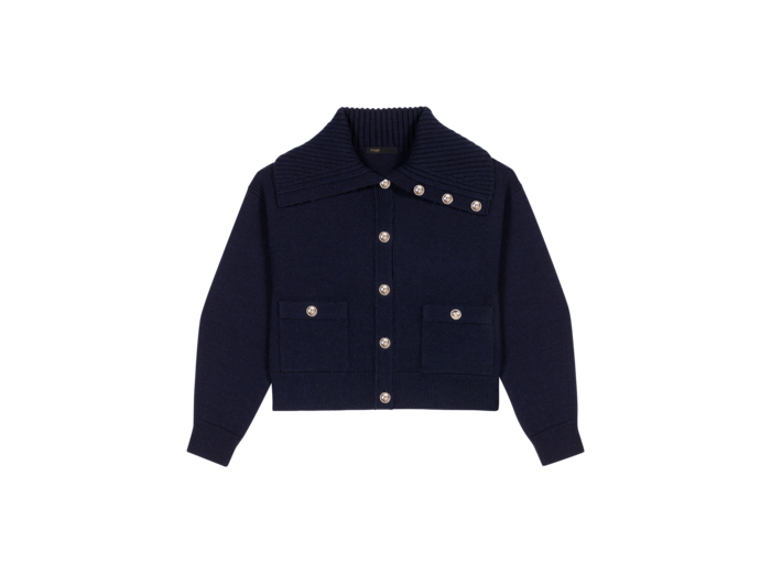 Cardigan en laine mélangée