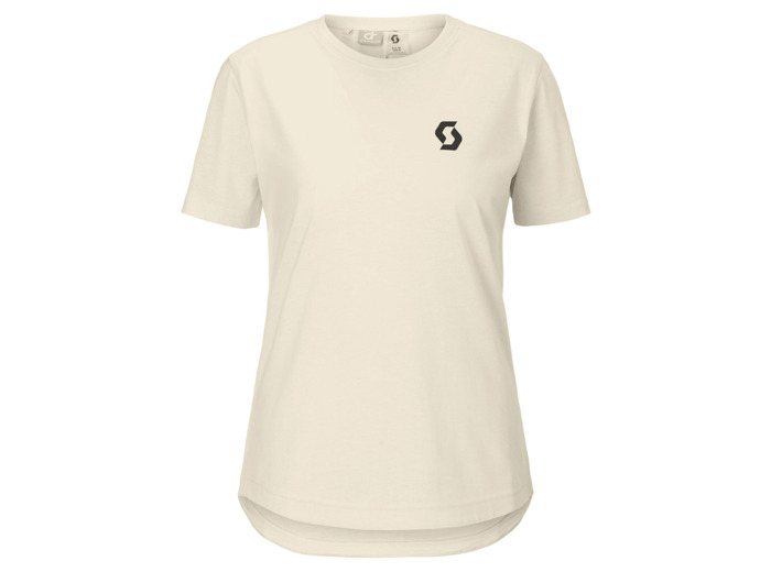 T-shirt manches courtes Femme VERTIC DRI Coton Blanc