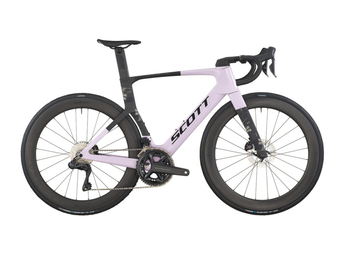 Vélo de route FOIL RC 10 Rose Violet/Noir Carbone